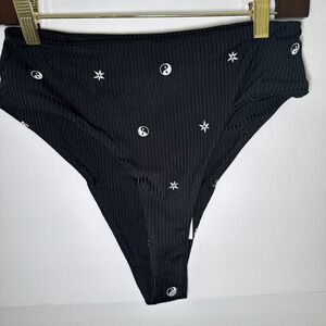NWT Desert Dreamer Black Classic Bikini Bottom Woman's Size Extra Large